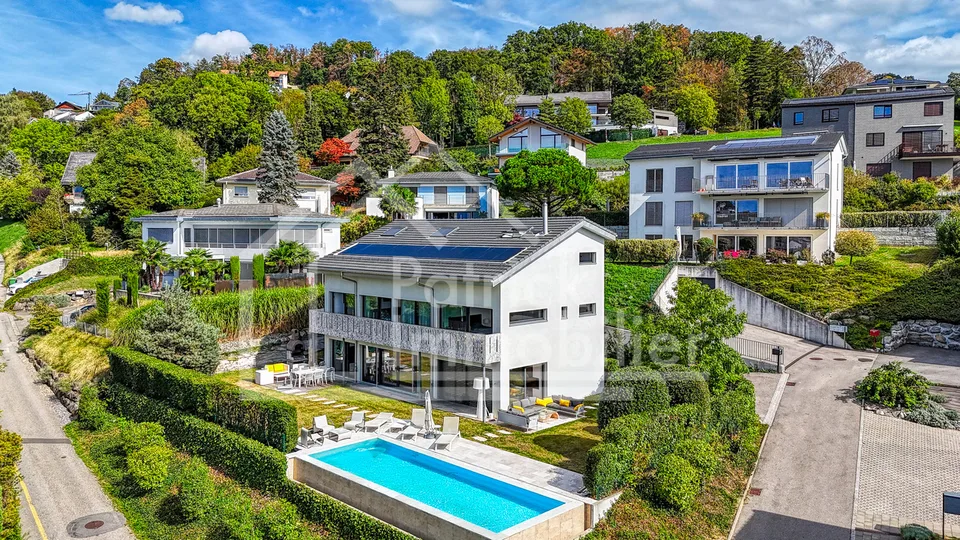 Propriété contemporaine d'exception avec vue panoramique sur le lac – Foto 14 von 21