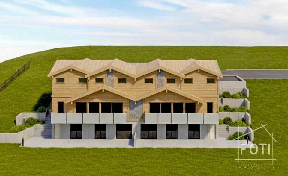Terrain de 1'338 m² pour 2 villas jumelles - vue Dents-du-Midi – photo 9 sur 11