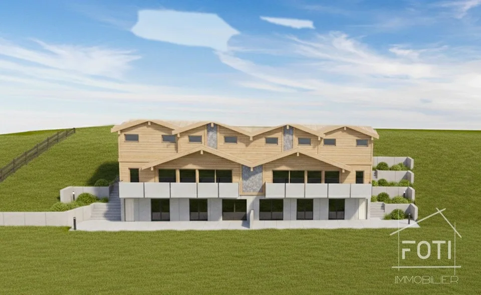 Terrain de 1'338 m² pour 2 villas jumelles - vue Dents-du-Midi – photo 8 sur 11