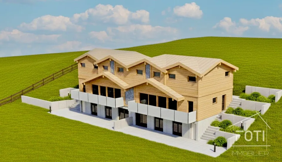 Terrain de 1'338 m² pour 2 villas jumelles - vue Dents-du-Midi – photo 6 sur 11