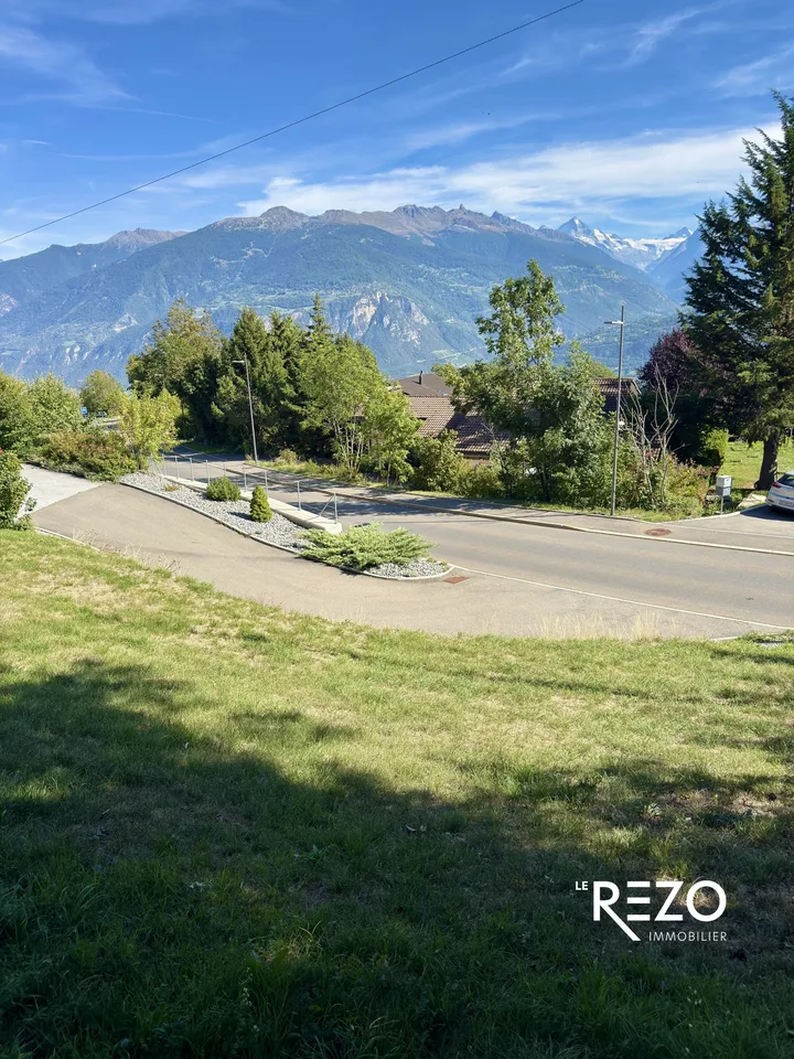 Bebaubares Grundstück mit herrlichem Panoramablick. Savièse, VS. – Foto 7 von 7