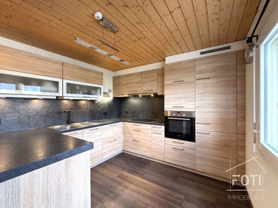 Villa individuale 2016 con vista panoramica, giardino e garage - Vouvry – foto 3 di 25