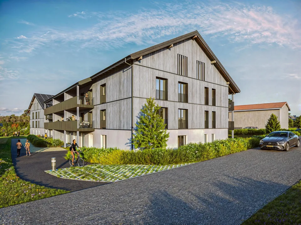 2.5 Zimmer Wohnung in Duillier – Foto 3 von 3