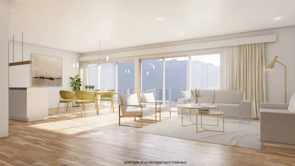 Savièse | Appartement de 3.5 pièces avec terrasse au coeur de St-Germain – photo 3 sur 13