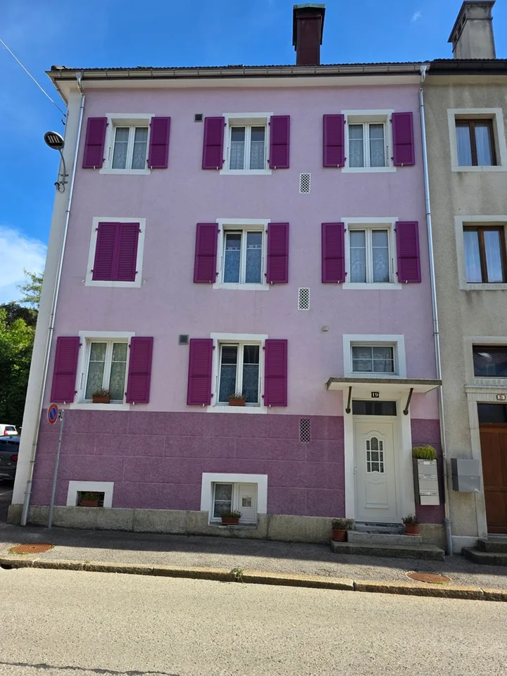 Doppelhaushälfte mit zwei Wohnungen und einer Terrasse – Foto 2 von 13
