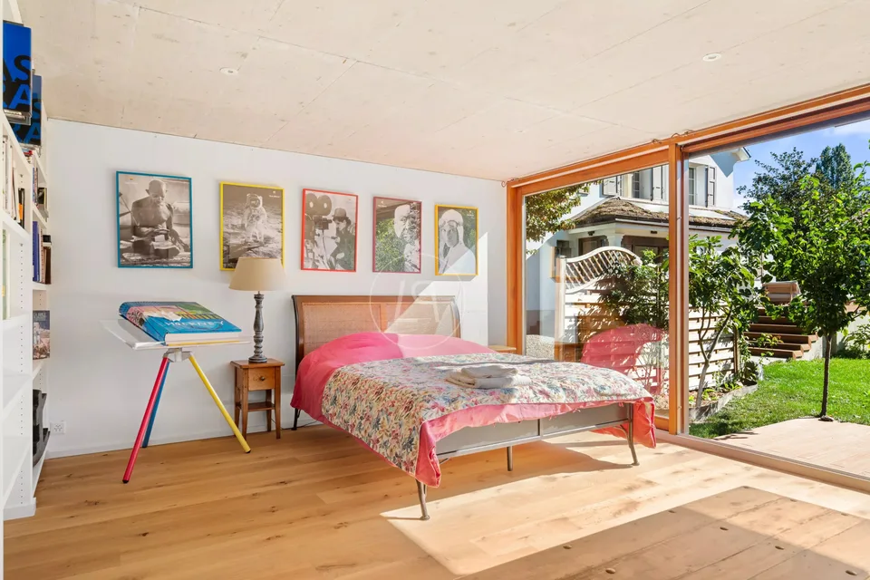 Außergewöhnliches Herrenhaus, das im Herzen von Chêne-Bougeries vollständig renoviert wurde – Foto 11 von 13