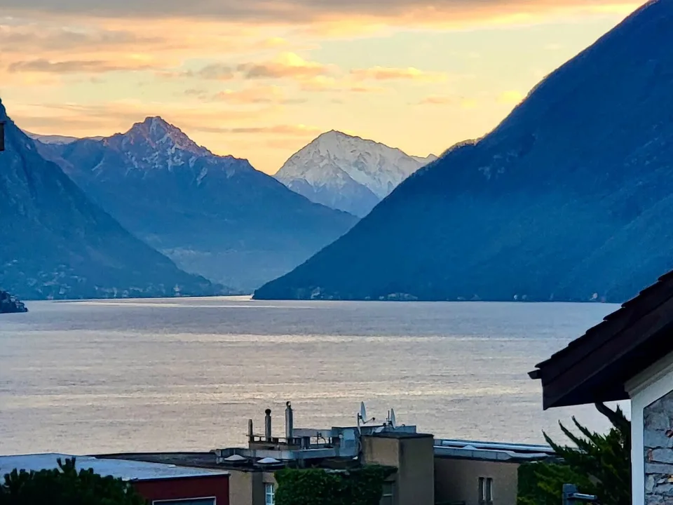 ELEGANTE 3.5 ZIMMER MIT TERRASSE UND SEEBLICK IN PARADISO – Foto 8 von 10