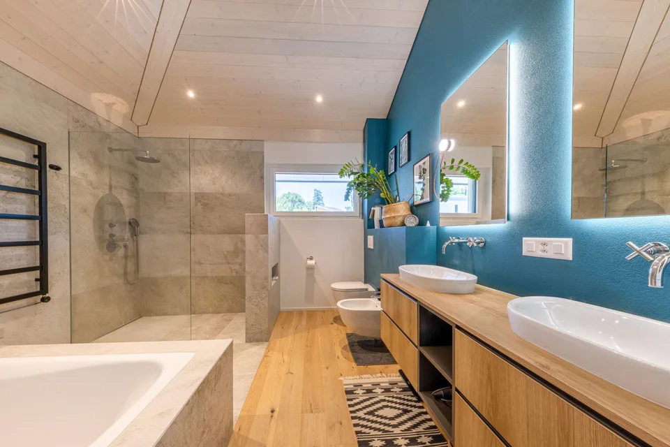 Zeitgenössische Villa mit Schwimmbad – Foto 8 von 12