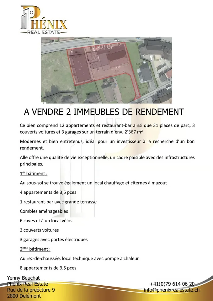 Immeuble résidentiel et commercial à Alle – photo 6 sur 9