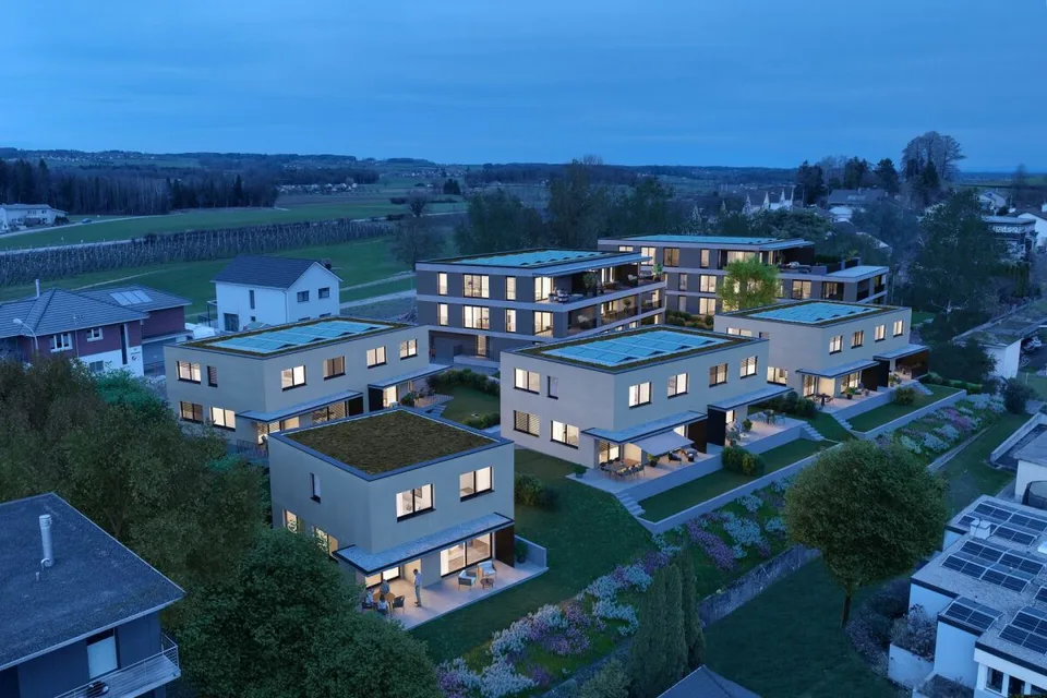 Nouvelle maison mitoyenne 5.5-pièces - dans un emplacement calme, légèrement surélevé – photo 6 sur 7