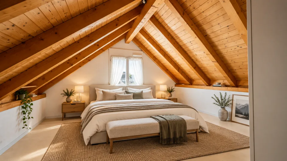 Vivre avec une vue - charmant appartement duplex 4.5 pièces avec ambiance en bois et vue sur Pfannenstiel – photo 9 sur 13