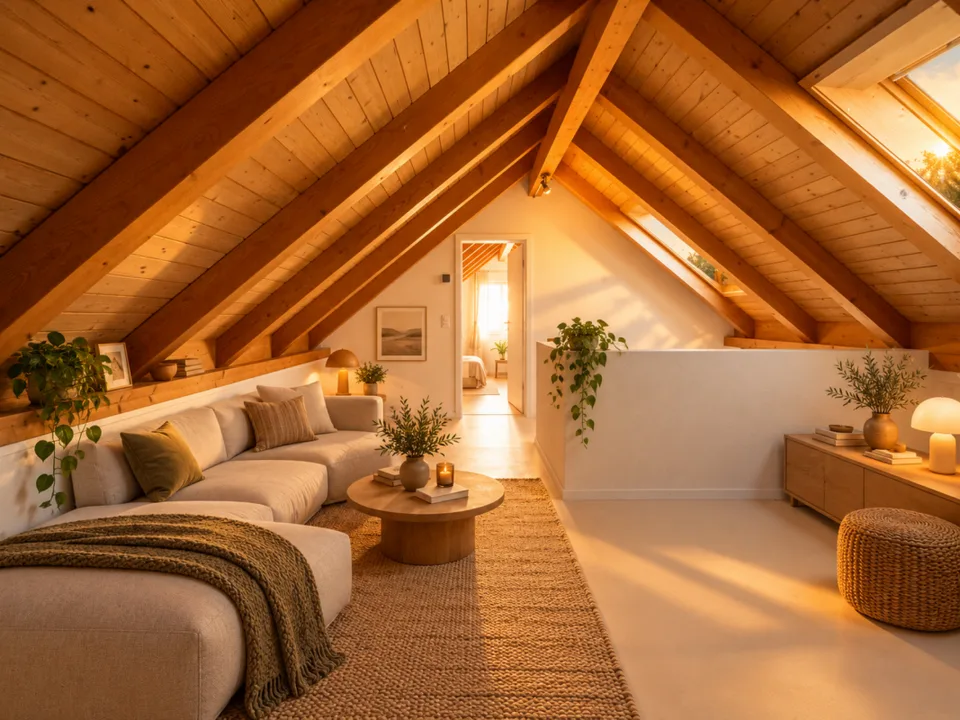 Vivre avec une vue - charmant appartement duplex 4.5 pièces avec ambiance en bois et vue sur Pfannenstiel – photo 8 sur 13
