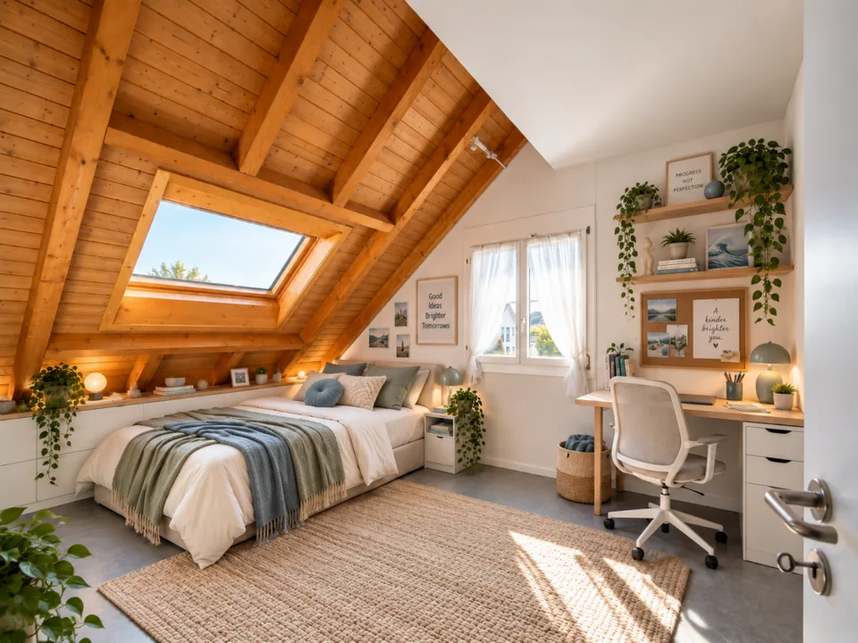 Vivre avec une vue - charmant appartement duplex 4.5 pièces avec ambiance en bois et vue sur Pfannenstiel – photo 10 sur 13