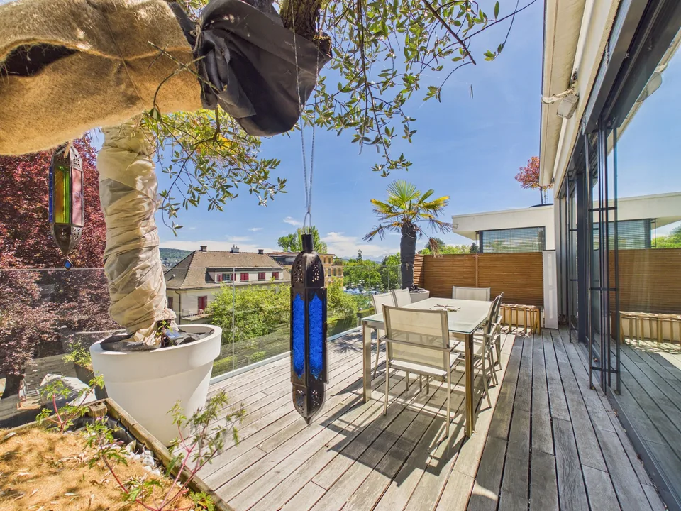 Penthouse exclusif de 6,5 pièces avec vue imprenable sur le lac et terrasses spacieuses – photo 6 sur 13