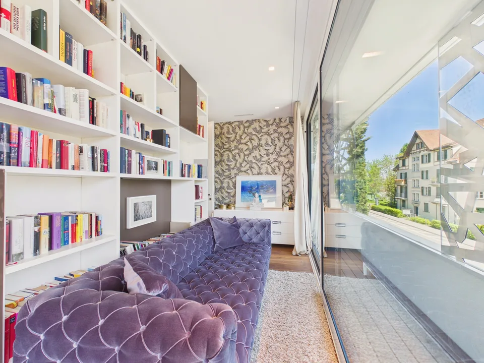 Penthouse exclusif de 6,5 pièces avec vue imprenable sur le lac et terrasses spacieuses – photo 11 sur 13