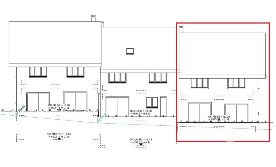À vendre à 8362 Itaslen près de Balterswil, nouvelle maison individuelle de coin 5½ pièces, dans un emplacement dégagé adjacent à la zone agricole, avec une vue dégagée sur les prairies et les forêts ! – photo 10 sur 26