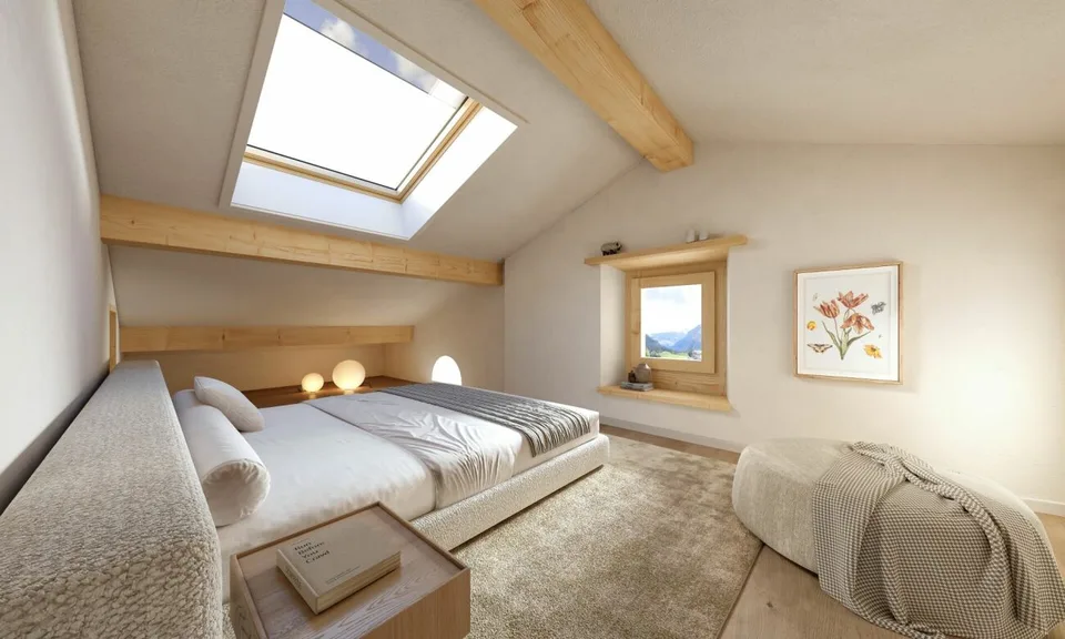 Hochwertige Dachmaisonette mit 5.5 Zimmern in kernsaniertem Altbau – Foto 4 von 13