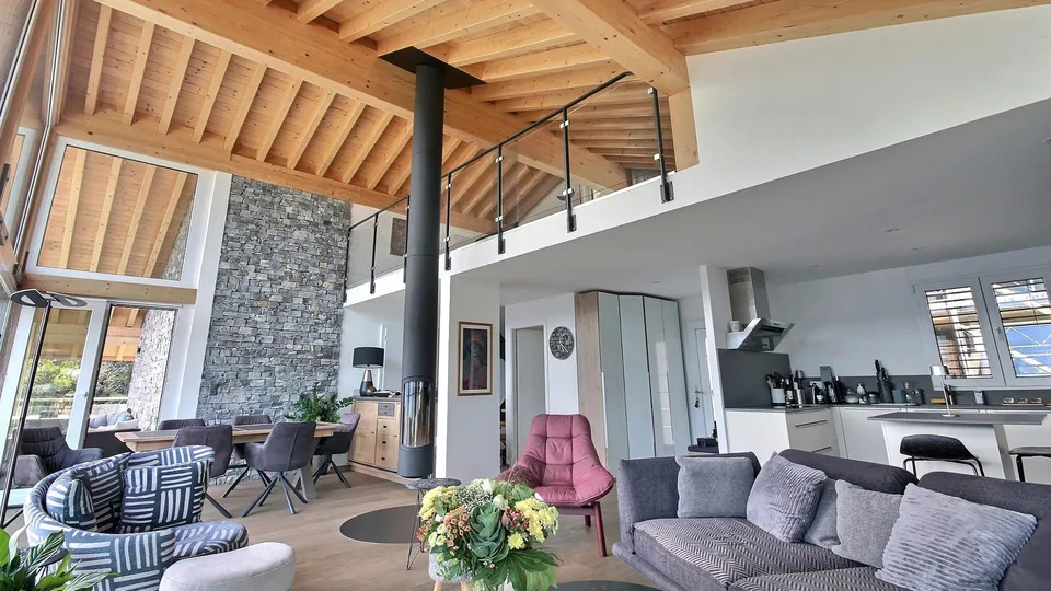 Esclusivo. Villa nuova di 5,5 stanze a Chermignon-d'En-Haut – foto 5 di 13