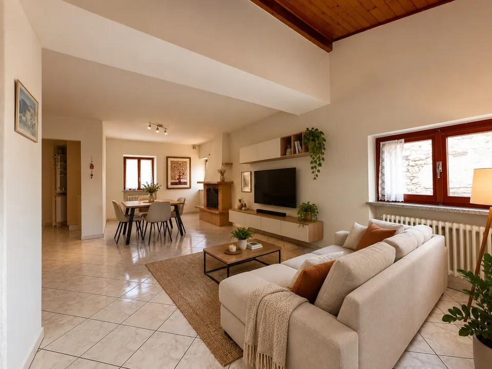 5.5-ZIMMER-HAUS VOLLSTÄNDIG RENOVIERT IN MANNO – Foto 1 von 9