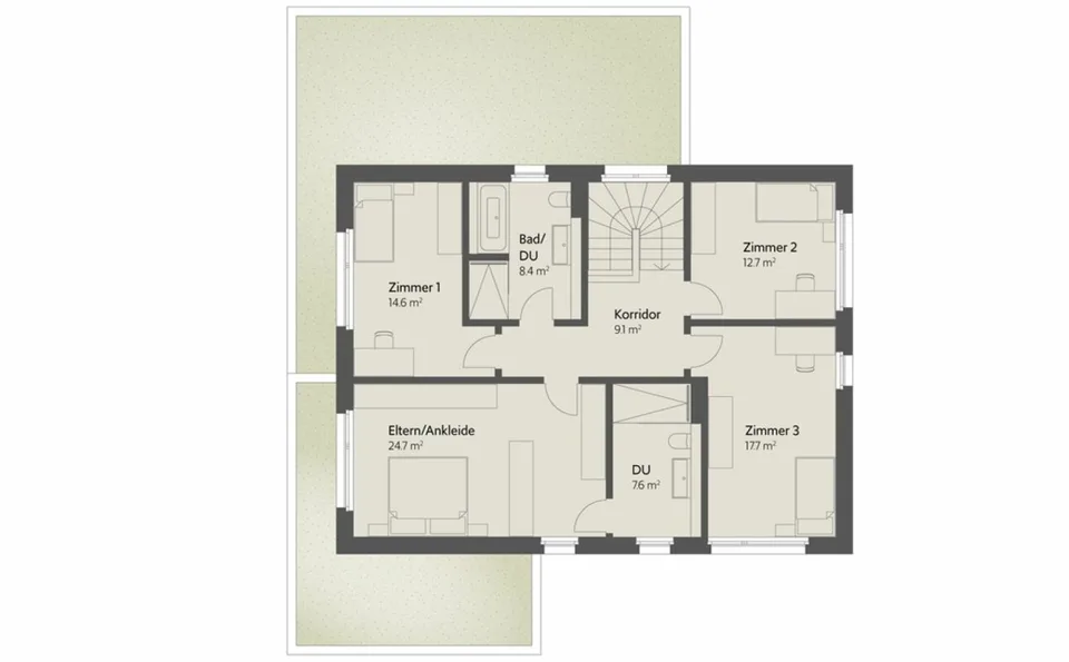343 m² | Maison unifamiliale 5,5 pièces | Première occupation – photo 10 sur 13