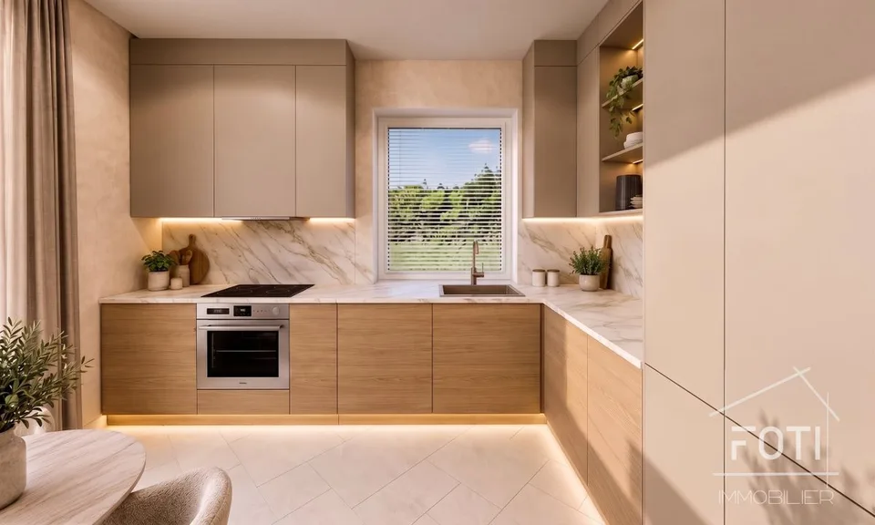 Villa NEUVE 4,5 p. en bout de rangée - jardin, terrasse et vue Dents-du-Midi - Muraz – photo 6 sur 19