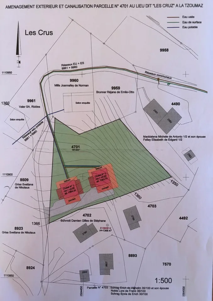 Grande parcella pronta ad accogliere il tuo futuro chalet a La Tzoumaz – foto 6 di 6