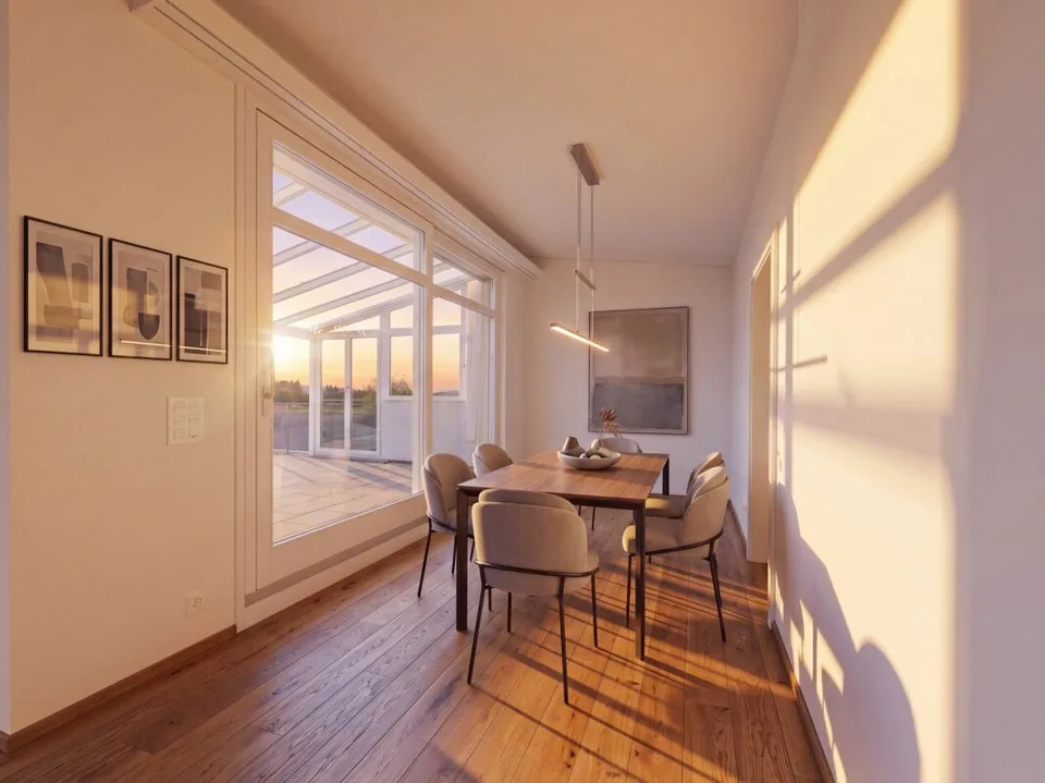 Privates Bergpanorama - Maisonette mit sonniger Südterrasse – Foto 6 von 13