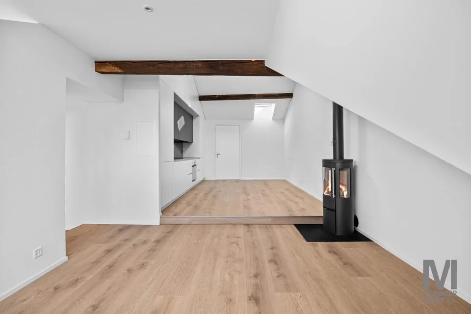 Appartement de 3.5 pièces en attique entièrement rénové – photo 7 sur 13