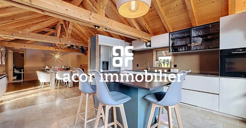 Chalet autentico e raffinato idealmente situato nel centro di Villars – foto 3 di 6