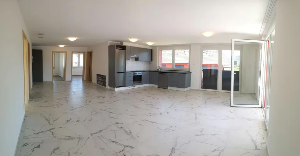 Appartamento nuovo al 1° piano con terrazza coperta, con vista. – foto 3 di 18