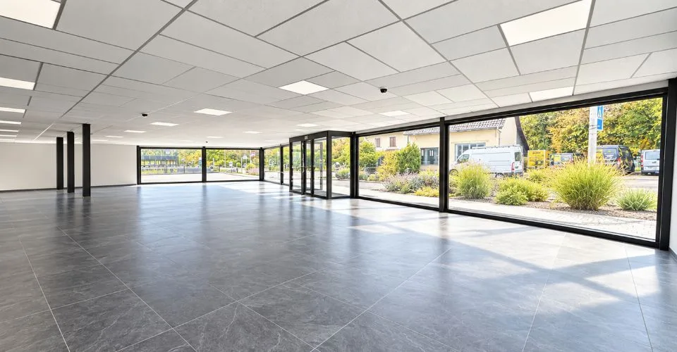 Gewerbliche Räumlichkeiten von 221,5 m² zu vermieten - strategische Lage in Porrentruy – Foto 2 von 12