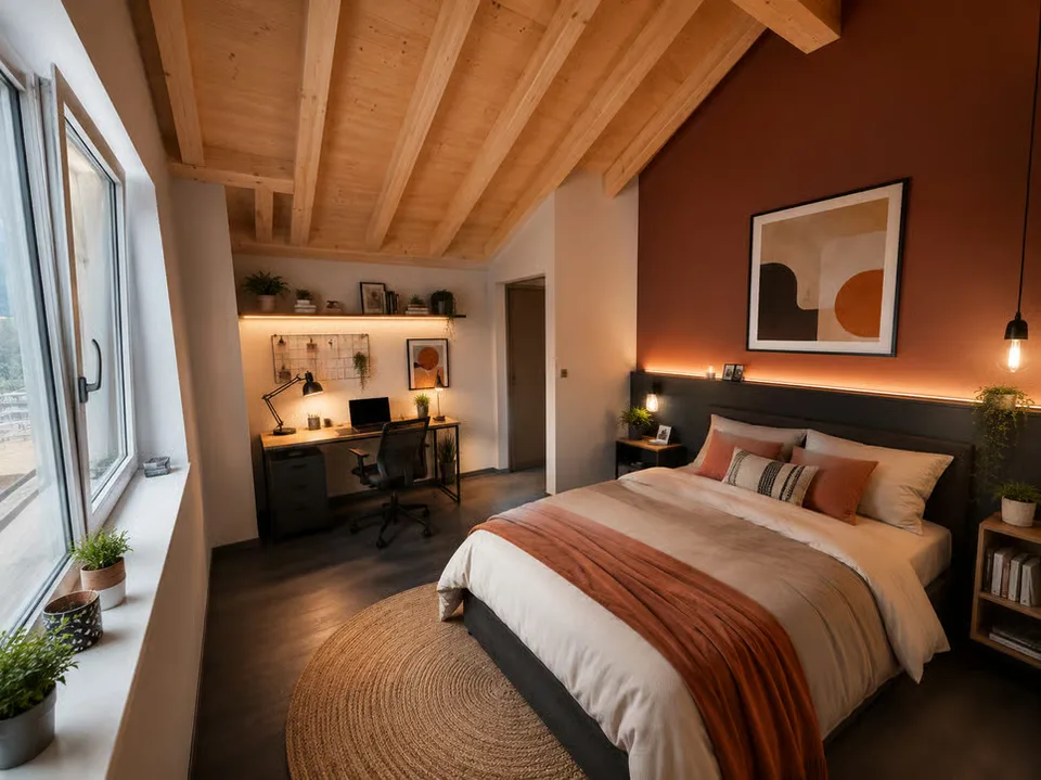3.5-room townhouse of 136m2 in PPE in Baar/Nendaz – photo 6 of 12