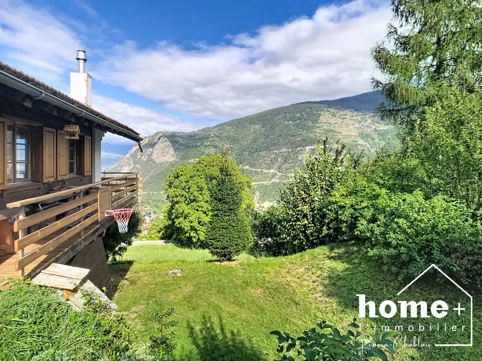 Chalet indipendente con panorama eccezionale a 10 minuti da Sion – foto 5 di 14
