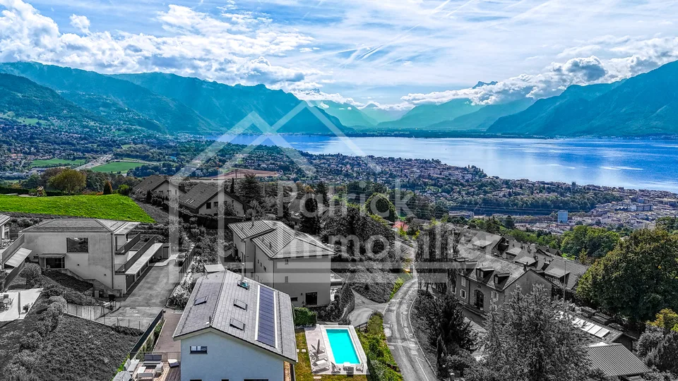 Propriété contemporaine d'exception avec vue panoramique sur le lac – photo 20 sur 21