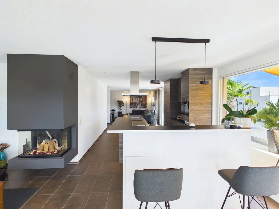Appartement penthouse exclusif avec terrasses spacieuses – photo 2 sur 13