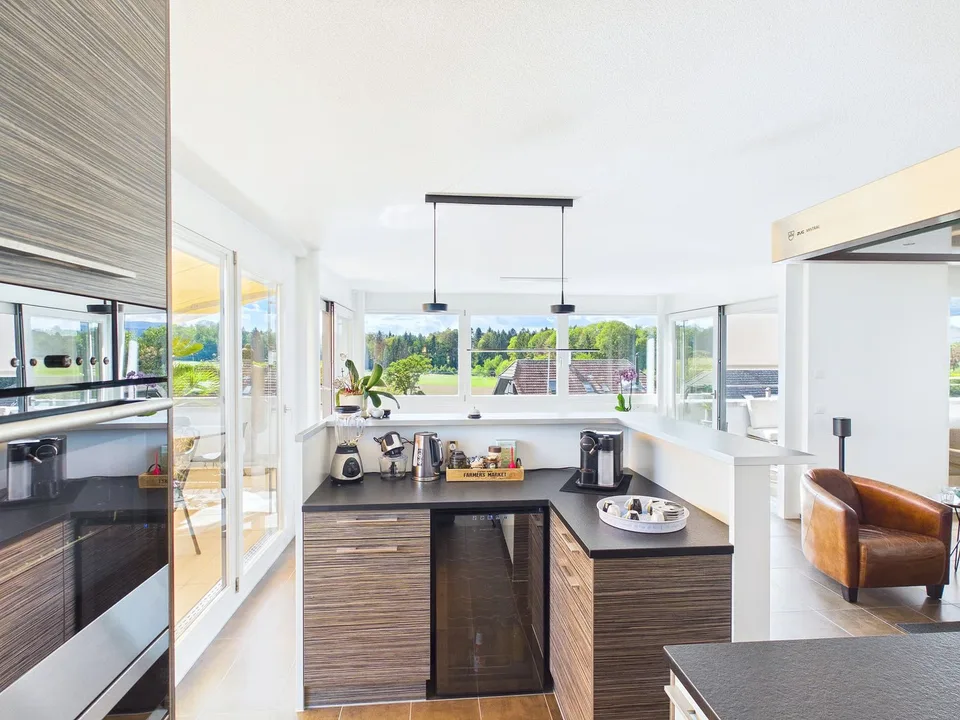 Appartement penthouse exclusif avec terrasses spacieuses – photo 7 sur 13