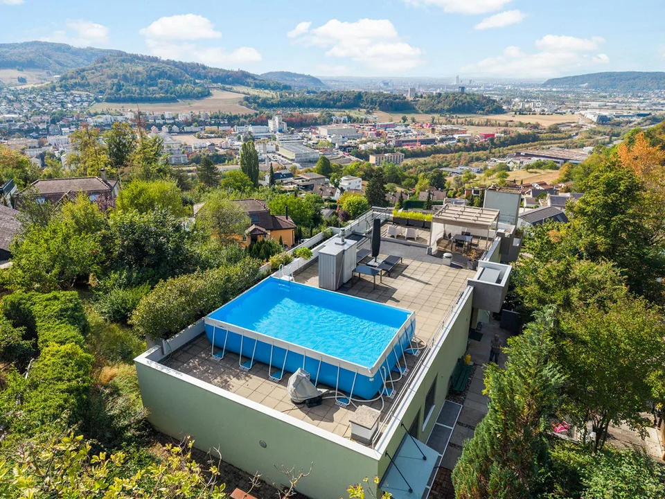 Appartement en attique avec panorama, terrasses sur le toit et appartement d'invité séparé – photo 3 sur 14