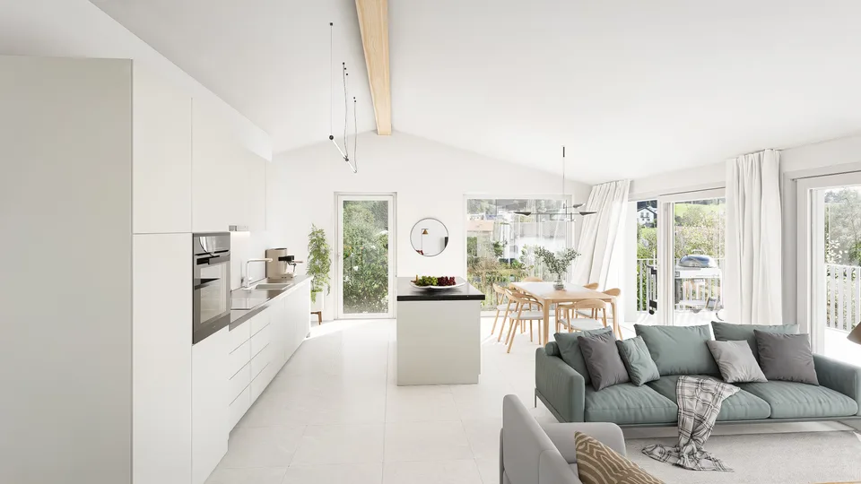 4 Neue Doppelvillen - Unverbaute Aussicht, Komfort und Modernität – Foto 2 von 3