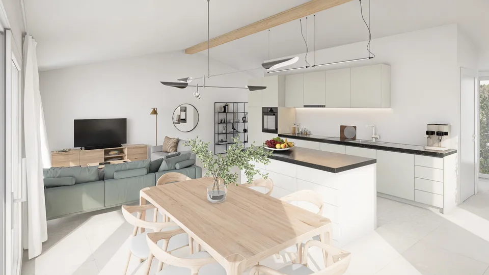 4 Neue Doppelvillen - Unverbaute Aussicht, Komfort und Modernität – Foto 3 von 3