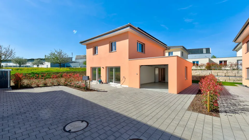 New construction, nearly energy self-sufficient - Detached 5½-room single-family house with large garden – photo 2 of 10
