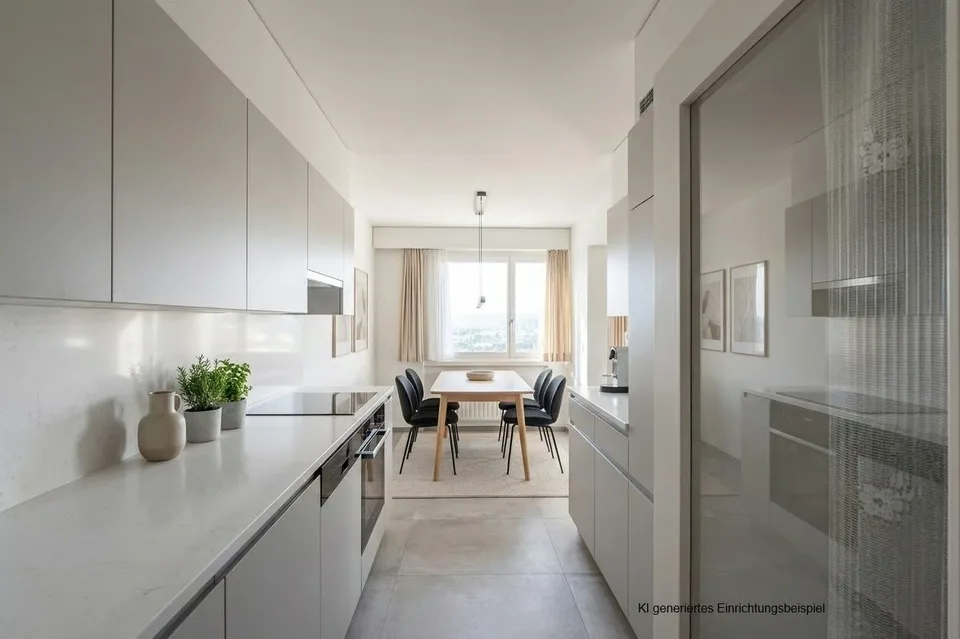 Zentrale 3.5-Zimmer-Wohnung mit Weitsicht – Foto 7 von 15