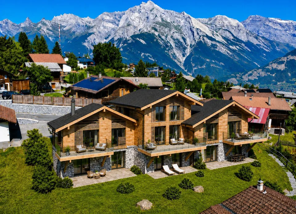 Außergewöhnliche Wohnung in einem Chalet - Hauptwohnsitz – Foto 2 von 7