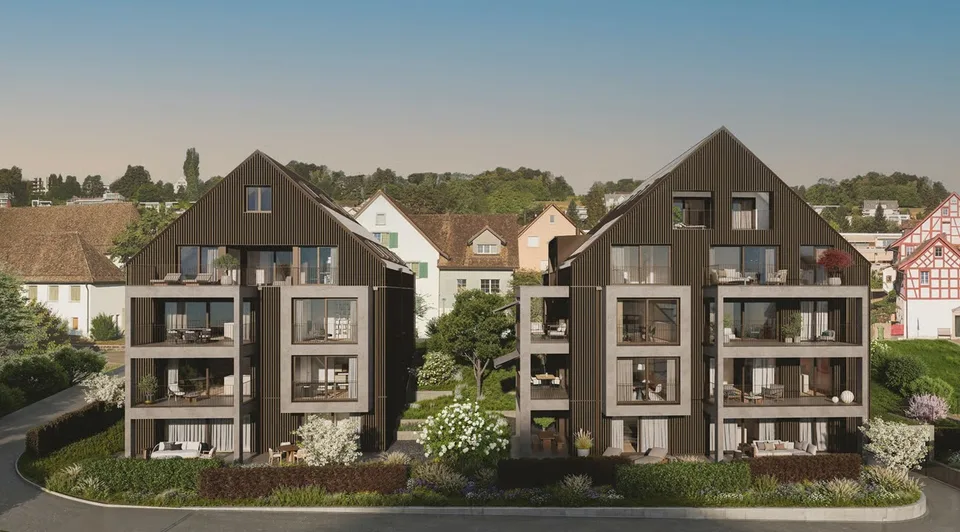 Neubau 5.5 Zimmer Gartenwohnung in Seenähe – Foto 3 von 6