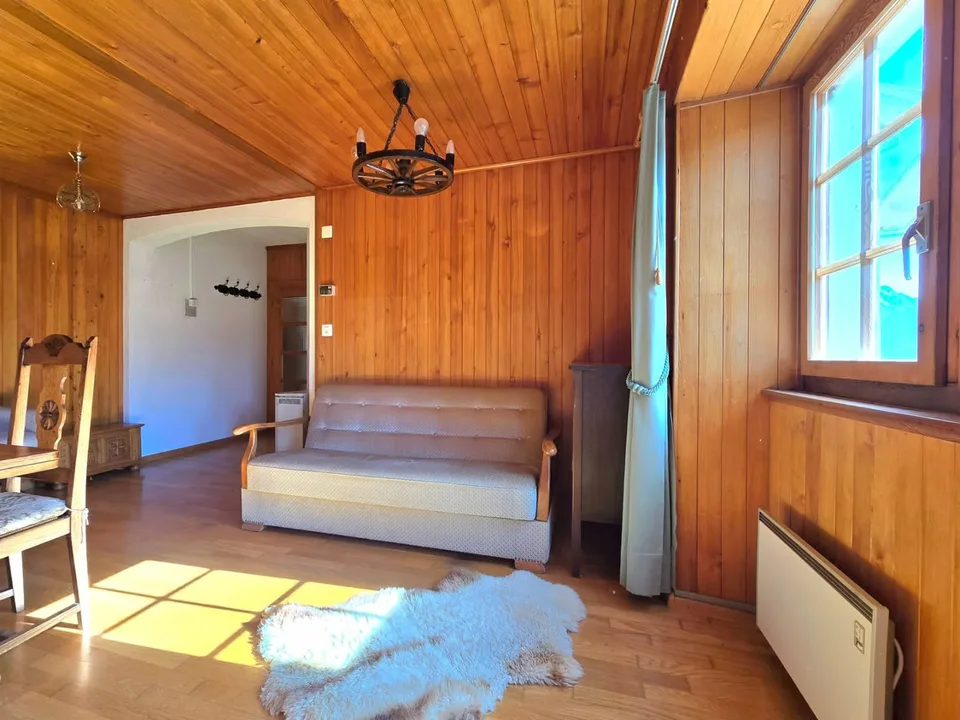 Charmante Wohnung in Eison (Val d'Hérens) mit Aussicht, großem Garten und Garage – Foto 6 von 20