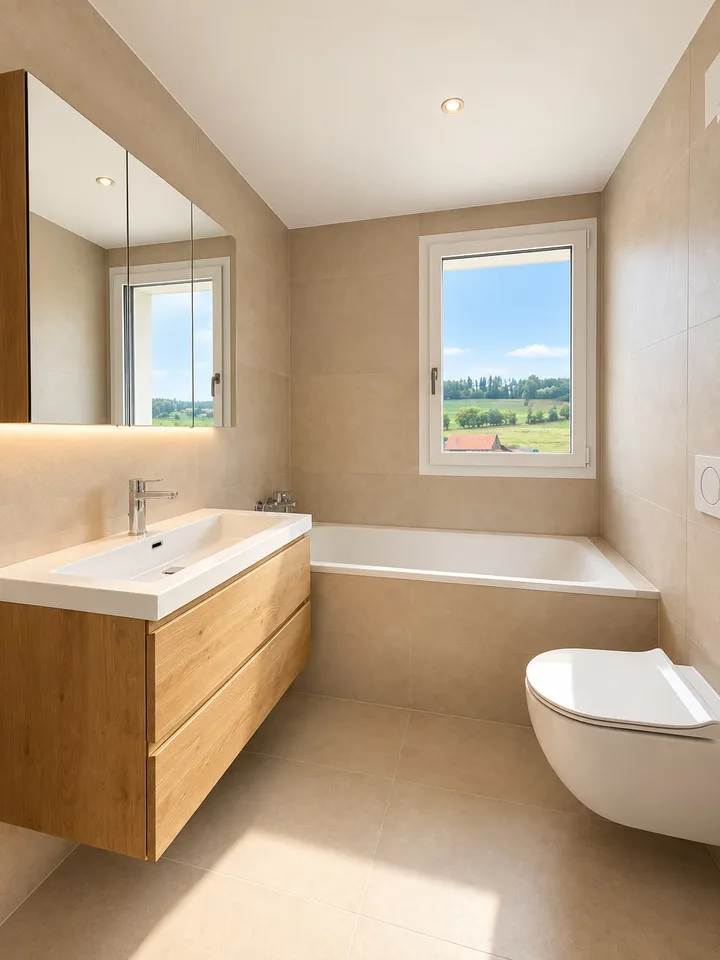 NEUE VILLA 6,5 ZIMMER – 5 SCHLAFZIMMER – SOFORT VERFÜGBAR – Foto 9 von 9