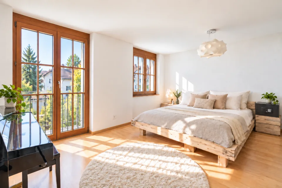 Wohnen wie im eigenen Haus - charmante Maisonettewohnung mit Wintergarten – Foto 11 von 13