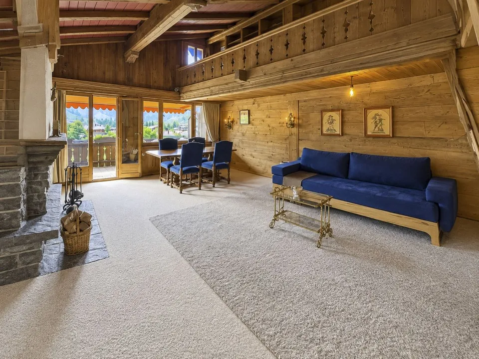 Charmante Wohnung im Zentrum von Gstaad - Tal- und Palastblick – Foto 12 von 13