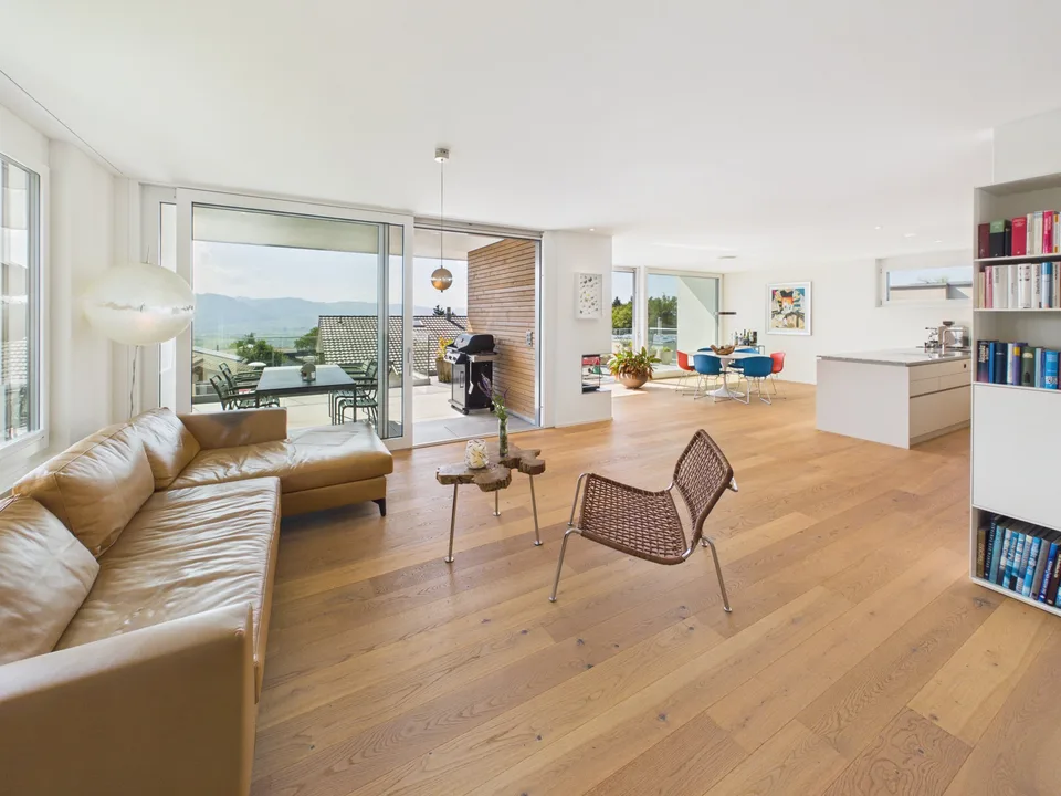 Einfamilienhaus mit wunderschöner Panoramasicht und grossem Garten ... – Foto 9 von 13