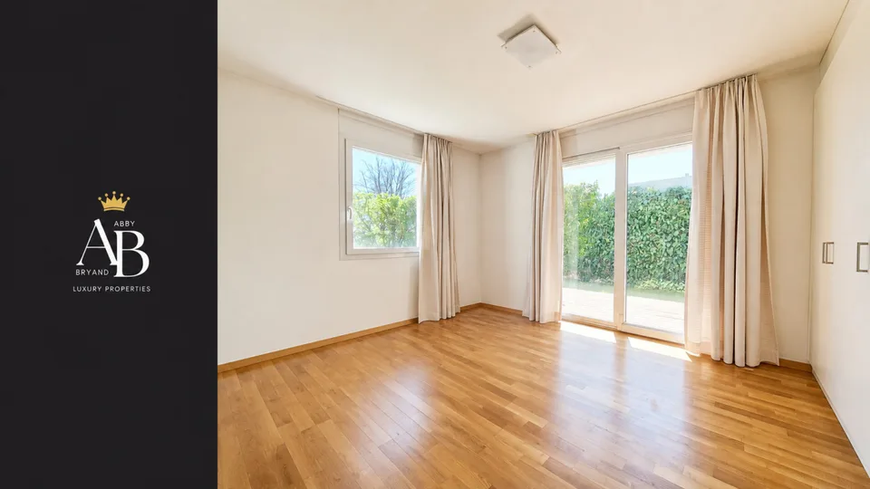 Zeitgenössische Einfamilienvilla - Panoramablick auf den See und den Mont-Blanc – Foto 6 von 13