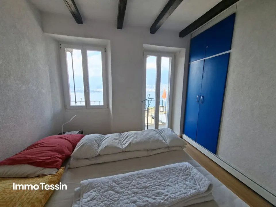 Traditionelles Tessinerhaus mit 2 separaten Wohnungen und atemberaubende Sicht auf den Lago Maggiore – Foto 13 von 13